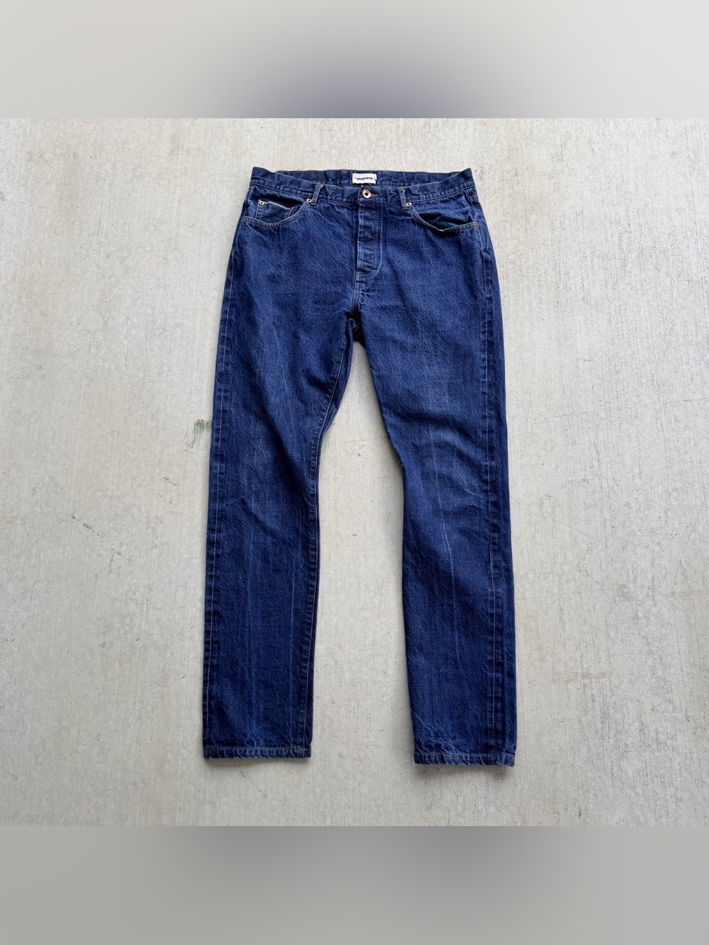 Taylor Stitch Selvedge Jeans Men Size 34x32 Slim Fit